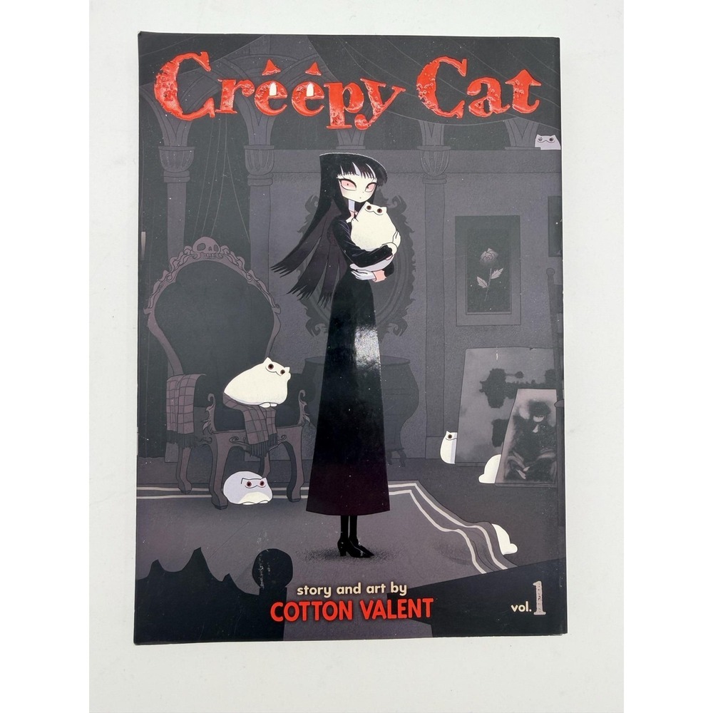 Seven Seas Entertainment Creepy Cat Vol 1 Graphic Novel TPB Cotton Valent Black
